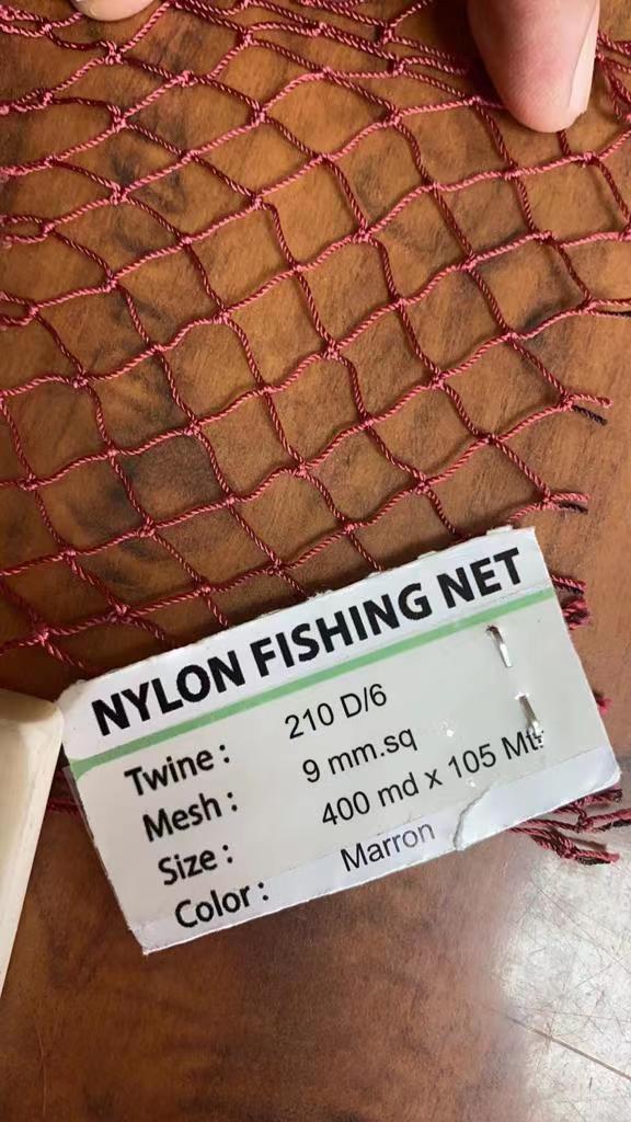marron <a href=https://www.yangfanmesh.com/en/China-Fishing-Netting-Factory.html target='_blank'>Nylon Fishing Net</a> supplier in china.jpg